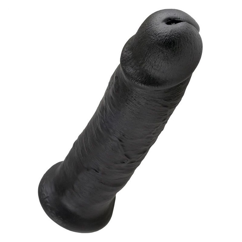 KING COCK - 10 PENE NEGRO 25 CM