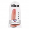 KING COCK - 10 PENE NEGRO 25 CM