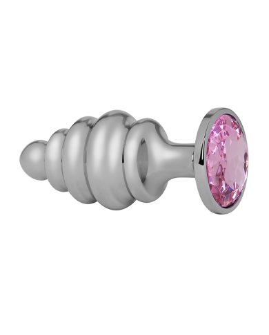 Plug Anal Mediano Metálico Pink Unicorn