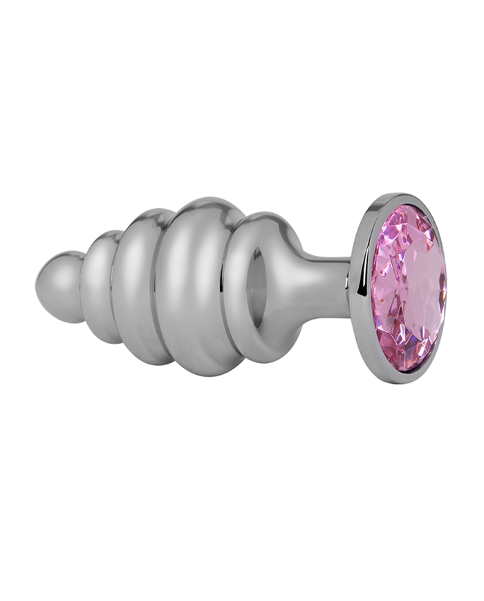 Plug Anal Mediano Metálico Pink Unicorn