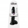 KING COCK - 10 PENE REALISTICO NATURAL 26.5 CM