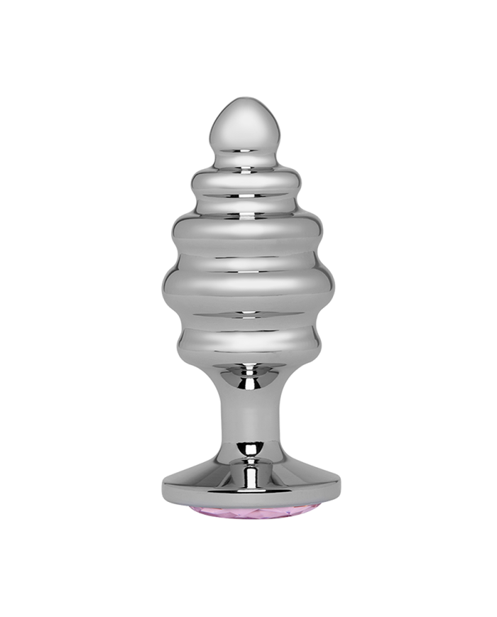 Plug Anal Mediano Metálico Pink Unicorn