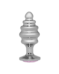 Plug Anal Mediano Metálico Pink Unicorn