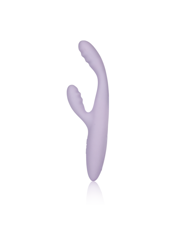 VIbrador de Doble Estimulación Cici + 2 Lila Pastel Controlado por APP Global By Svakom