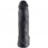 KING COCK - 12 PENE REALISTICO NEGRO 30.48 CM