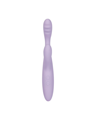 VIbrador de Doble Estimulación Cici + 2 Lila Pastel Controlado por APP Global By Svakom
