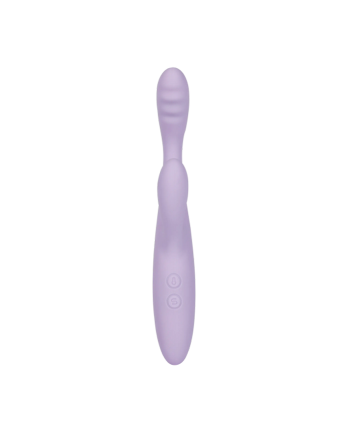 VIbrador de Doble Estimulación Cici + 2 Lila Pastel Controlado por APP Global By Svakom