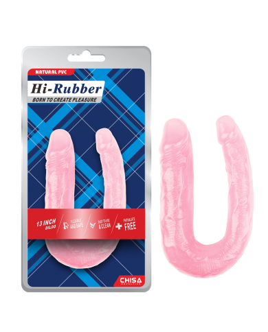 Dildo Doble 13 Inch Pink