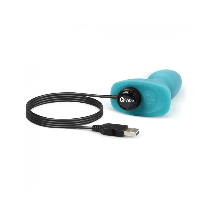 B-VIBE - RIMMING CONTROL REMOTO ANAL PLUG PETITE TEAL