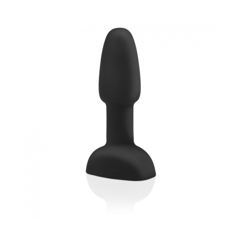 B-VIBE - RIMMING CONTROL REMOTO ANAL PLUG PETITE NEGRO