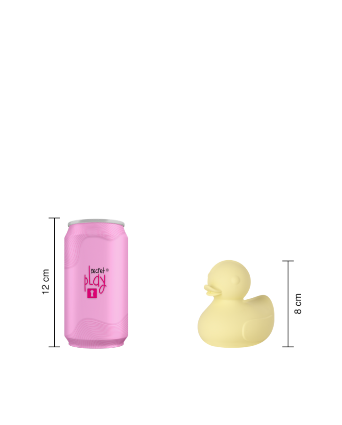 Masajeador Duck Shape Yellow