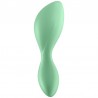 SATISFYER - TRENDSETTER PLUG VIBRADOR APP VERDE