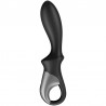 SATISFYER - HEAT CLIMAX VIBRADOR ANAL APP NEGRO