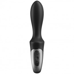 SATISFYER - HEAT CLIMAX VIBRADOR ANAL APP NEGRO