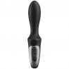 SATISFYER - HEAT CLIMAX VIBRADOR ANAL APP NEGRO