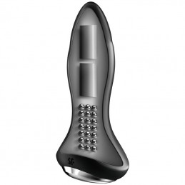 SATISFYER - ROTATOR PLUG 1+ PLUG VIBRADOR APP NEGRO