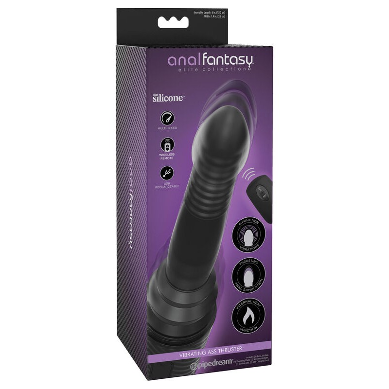 ANAL FANTASY ELITE COLLECTION - VIBRADOR ANAL UP & DOWN Y EFECTO CALOR