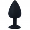 ALL BLACK - ANAL PLUG 12 CM