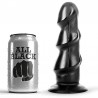 ALL BLACK - DILDO NEGRO 15 CM