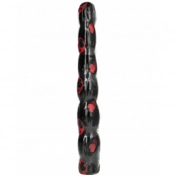 ALL BLACK - ANAL DILDO 32 CM