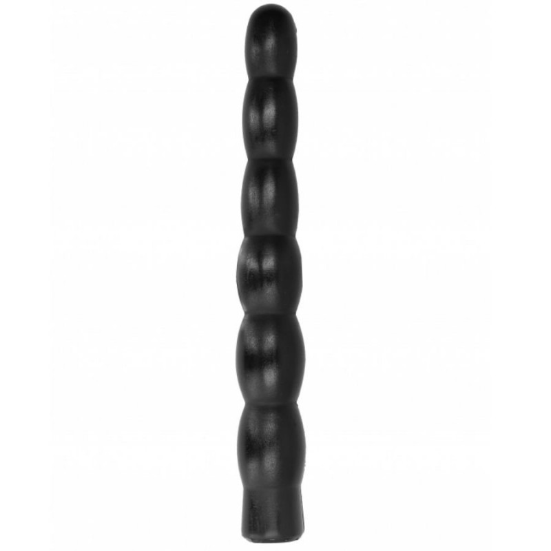 ALL BLACK - ANAL DILDO 32 CM