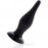 DARKNESS - PLUG ANAL 28 CM SILICONA NEGRO