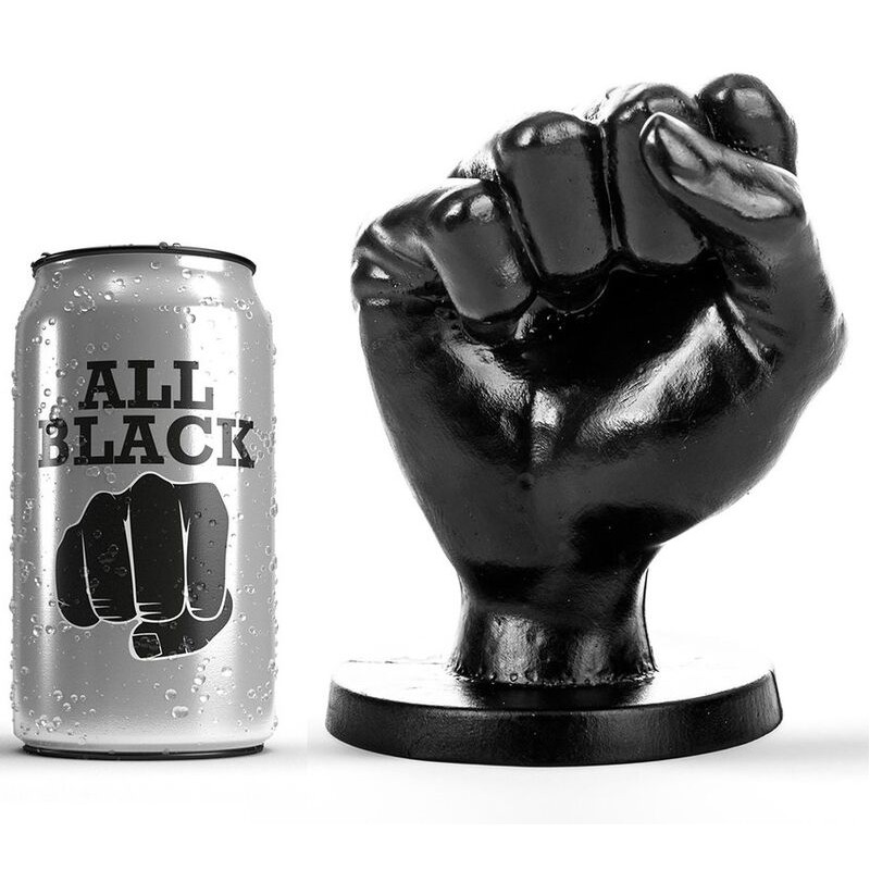 ALL BLACK - FIST ANAL 14 CM