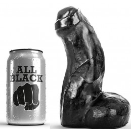 ALL BLACK - REALISTIC DONG NEGRO 17 CM