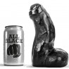 ALL BLACK - DILDO REALISTICO 20 CM