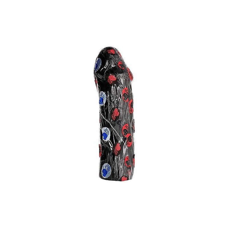 ALL BLACK - DONG 28 CM SIN TESTICULOS