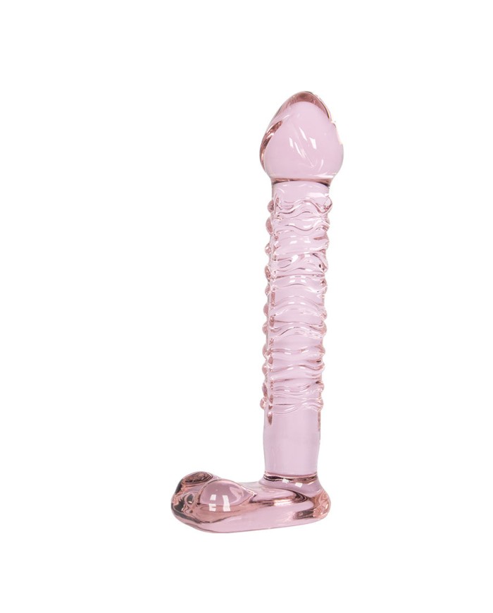 Dildo de Vidrio Slim Pink