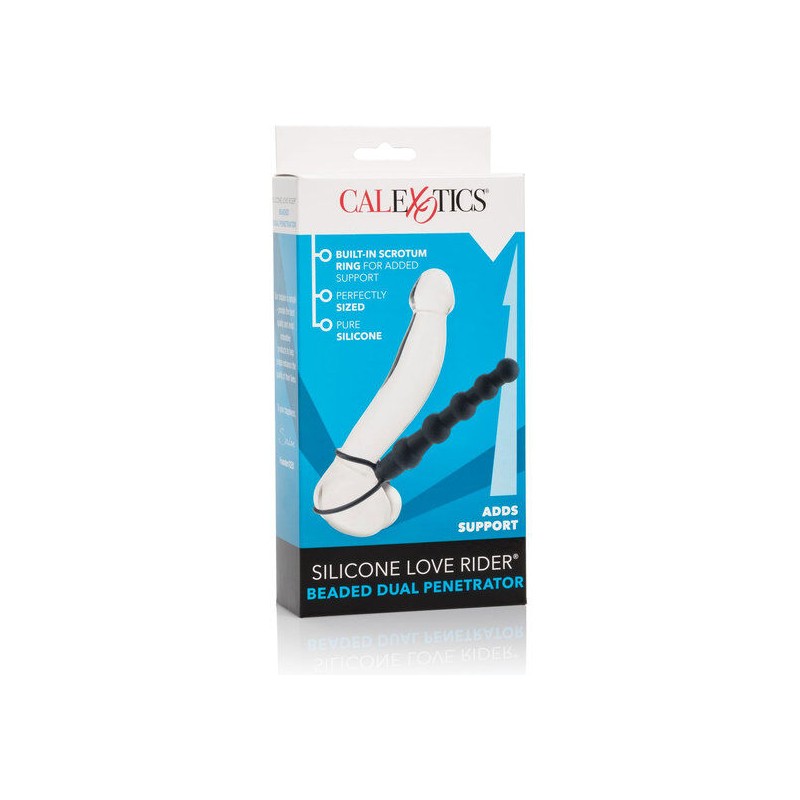 CALEXOTICS - BEADED DUAL PENETRATOR PENETRADOR DOBLE