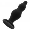 OHMAMA - PLUG ANAL SILICONA CURVADO PUNTO P 12 CM