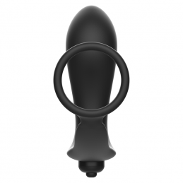 ADDICTED TOYS - PLUG ANAL VIBRADOR CON ANILLO PENE