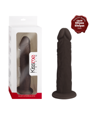 Premiun Silicone Dildo Hyperrealistic Talla L Brown