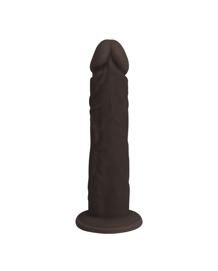 Premiun Silicone Dildo Hyperrealistic Talla L Brown