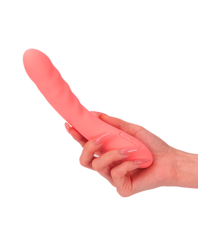 Vibrador Para Punto G Ava NEO Rosa Durazno Controlado por APP Global By Svakom