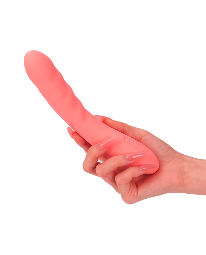 Vibrador Para Punto G Ava NEO Rosa Durazno Controlado por APP Global By Svakom