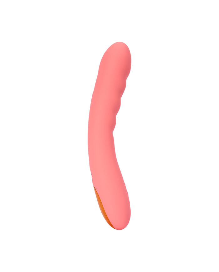 Vibrador Para Punto G Ava NEO Rosa Durazno Controlado por APP Global By Svakom