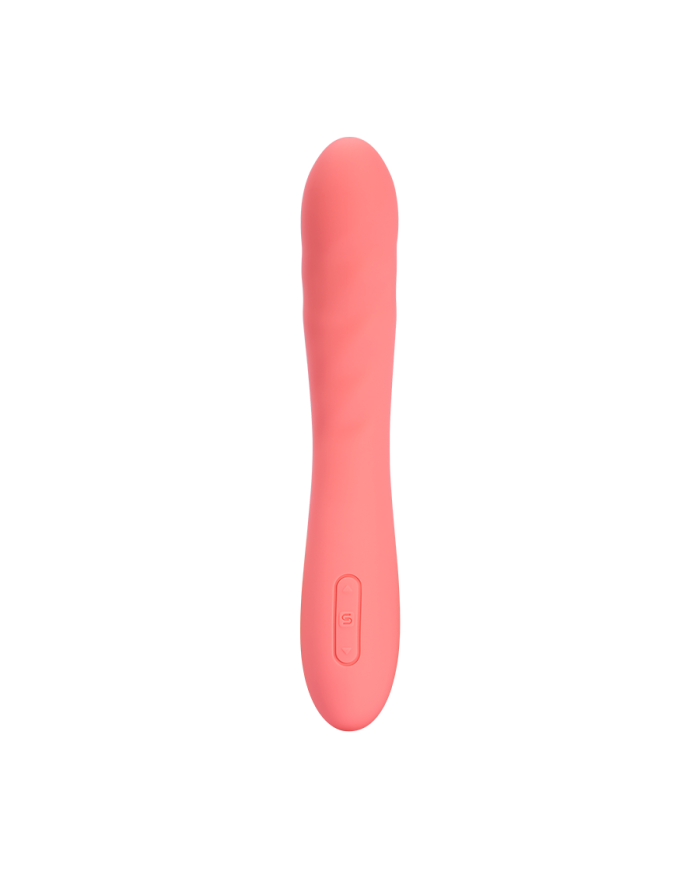 Vibrador Para Punto G Ava NEO Rosa Durazno Controlado por APP Global By Svakom