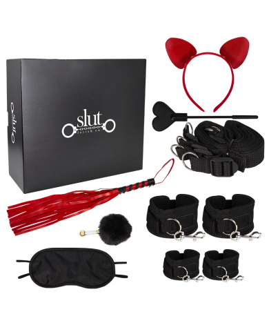 Bondage 6 Piezas Black/Red