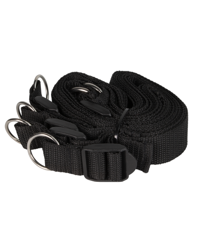 Bondage 6 Piezas Black/Red