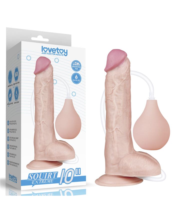 Dildo Realista 10'' Squirt Extreme Flesh