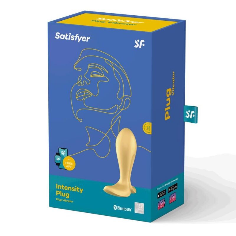 SATISFYER INTENSITY PLUG - DORADO