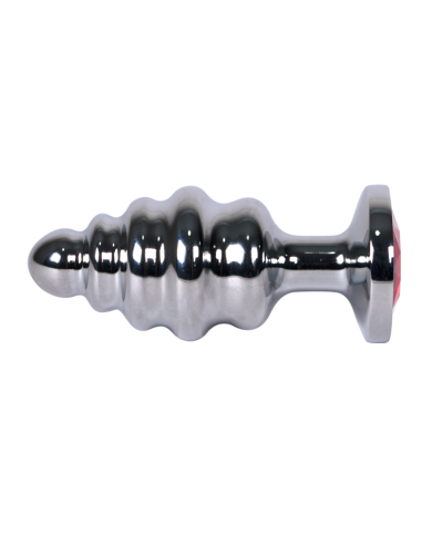 Plug Anal Drill Gema Roja Talla M