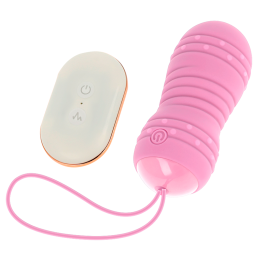 OHMAMA HUEVO CONTROL REMOTO 7 MODOS ROTACION - ROSA