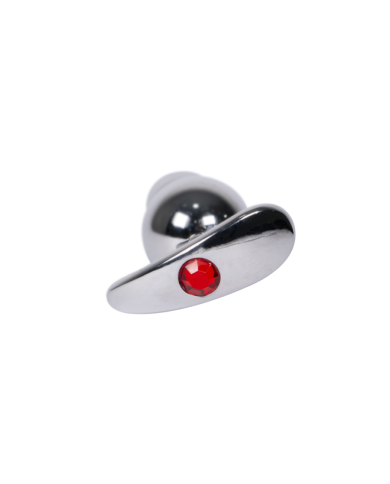 Plug Anal Double Egg Gema Roja