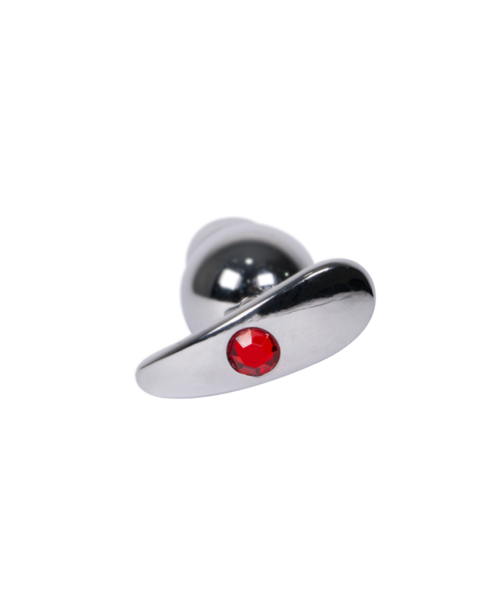Plug Anal Double Egg Gema Roja