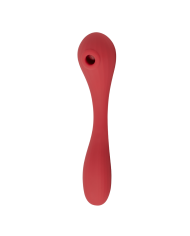 Estimulador Clitorial por Ondas y Vibrador Punto G con APP Magic Bobi Red