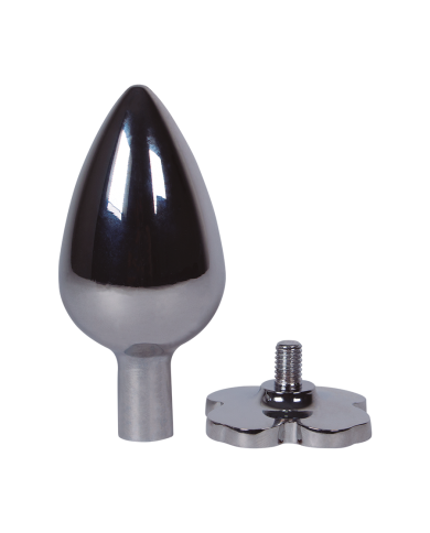 Plug Anal Trébol Gema Amarilla Talla M